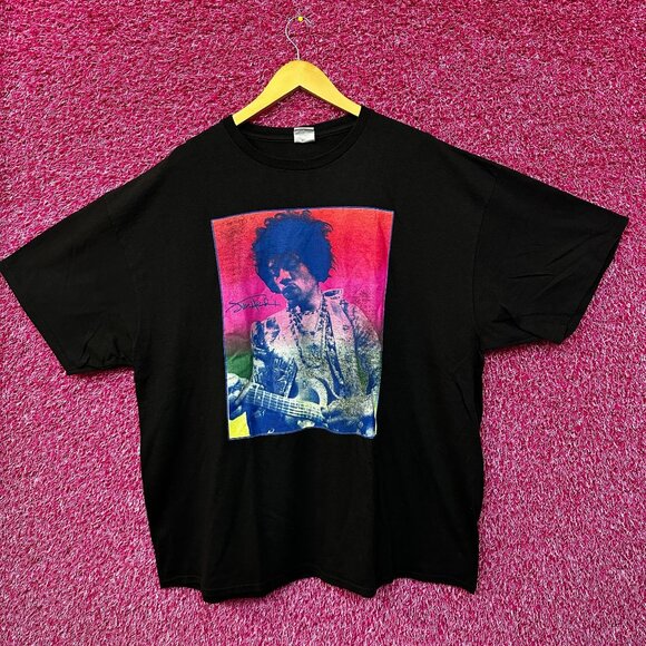 Jimi Hendrix Groovy psychedelic rock tshirt size 2x - Picture 1 of 4